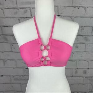 LLD Pink Swimsuit Top, Sz L